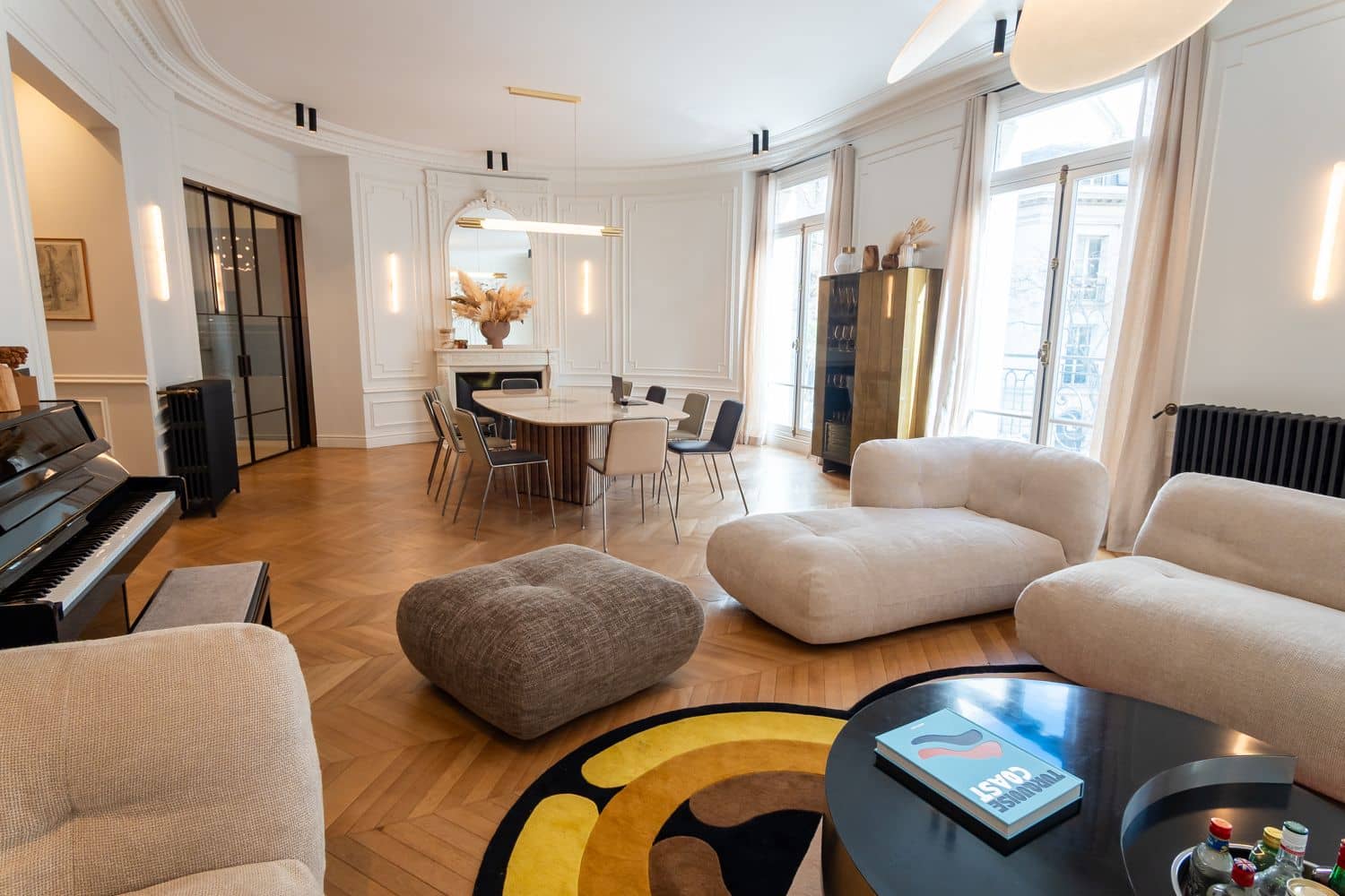 Salon mis en scène